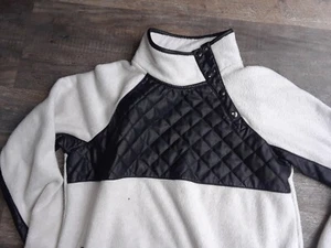 Ambercrombie & Fitch Motorrad Pullover Schwarz Weiß L Herren A15 - Bild 1 von 8