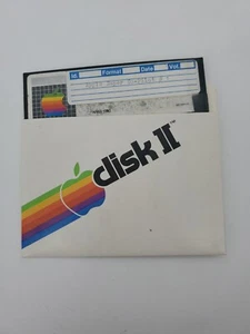 Floppy Vintage Apple 2 Apple Super Co-Pilot #1 & 2 5.25 - Foto 1 di 8