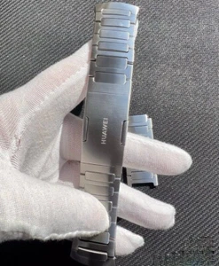 100% oryginalny tytanowy metalowy pasek do zegarka do Huawei Watch 4 Pro 2023 szerokość -22mm - Zdjęcie 1 z 9