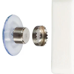 Suction Cup Soap Hanger Magnetic Soap Holder Wall Soap Storage Rack Removable - Picture 1 of 12