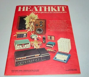 1975 – Heathkit Christmas Catalog With Over 350 Kit-Building Ideas - 96 Pages - Picture 1 of 19
