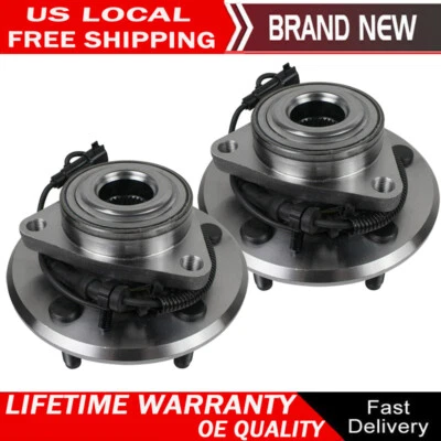 Paire moyeu roulement de roue avant 5 pattes pour Dodge RAM 1500 515126 2009 2010 2011 - Photo 1/4