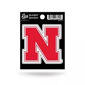 Nebraska Huskers 3x3 Inbches Die-Cut Decal Window, Car or Laptop! Free Ship - Picture 1 of 2