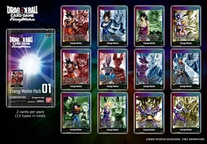 Dragon Ball Super Juego de Cartas - Fusion World Energy Marker Pack 01 - Nuevo - Imagen 1 de 3