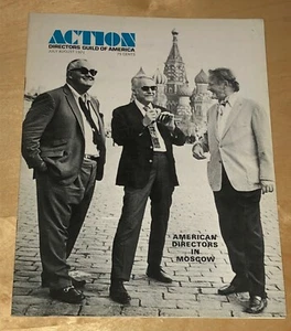 Action Directors Guild Of America Magazine July 1971 American Director In Moscow - Picture 1 of 2