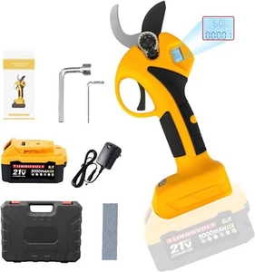 Electric Pruning Shears, Garden Trimmer SK5 Blades, Cutting Diameter 0.98-1.18 - Picture 1 of 8