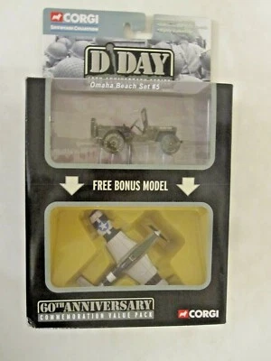 Corgi - D-Day 60th Anniversary Commemoration Omaha Beach Set #5 Jeep Fighter - Image 1 of 3