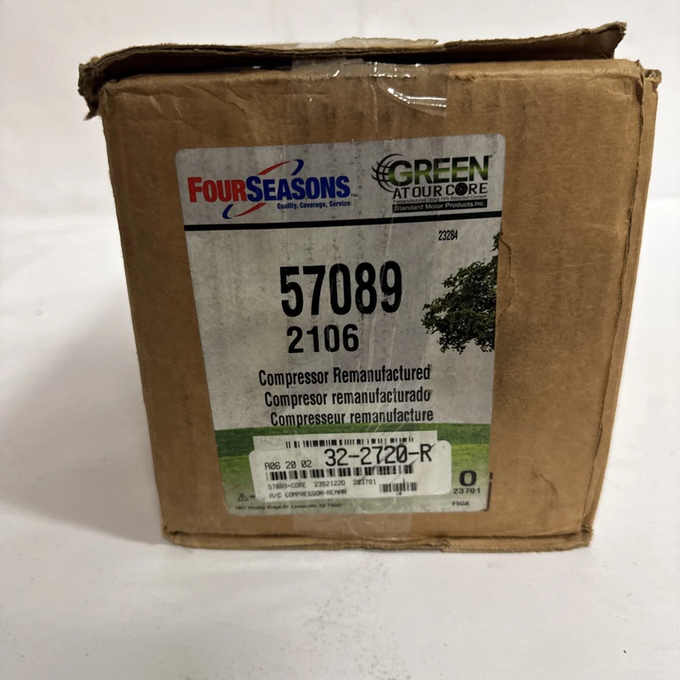 Four Seasons 57089 AC Compressor for V1579 V1568 CO152224RD CO152224RB oz - Image 1 of 4