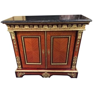 Q' Dresser From Rosewood IN Antique Louis Xiv-Stil from The 20. Century - Picture 1 of 17