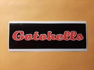 Vintage The GOTOHELLS sticker punk 1990's - Bild 1 von 4