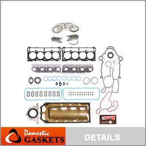 Engine Re-Ring Kit Fit 11-14 Grand Cherokee Dodge Durango Jeep 5.7L - Picture 1 of 12
