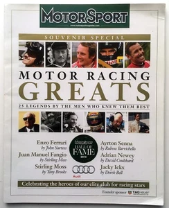 Motor Racing Greats. Motor Sport Hall of Fame 2013 - Imagen 1 de 7