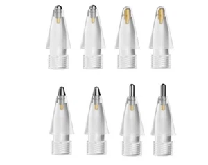 8 Pack Apple Pencil Replacement Tips for Apple Pencil 2nd Generation/ 1st Tips - Picture 1 of 7