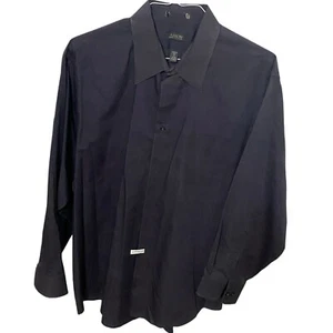 Arrow USA 1851 Button-Up Shirt Men Size XXL Black Long Sleeve - Picture 1 of 8