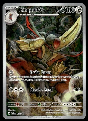 Pokemon TCG SV: Scarlet & Violet Promo Cards #130 Kingambit NM - Image 1 of 2