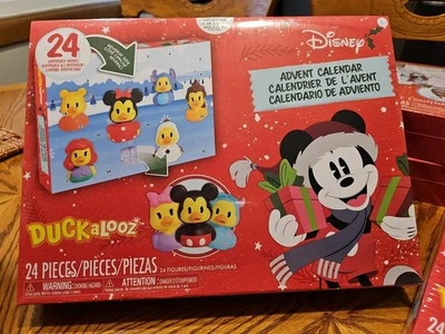 NEW DISNEY DUCKALOOZ CHRISTMAS ADVENT CALENDAR 24 Surprise Duck Figures 2025 - Image 1 of 4