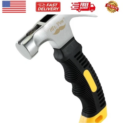 Martillo de uñas con garra magnética pequeño de 8 oz para mujer Foto 1 de 4