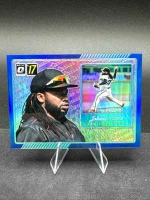 Panini Donruss Optic 2017 - All-Stars Johnny Cueto #AS5 Blue Prizm/149 Foto 1 de 4