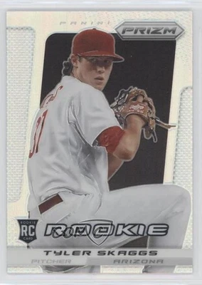 Panini Prizm Silver Prizm Tyler Skaggs #265 Rookie RC 2013 Foto 1 de 2