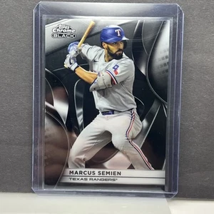 2025 Topps Chrome Black Marcus Semien #124 Texas Rangers - Bild 1 von 10