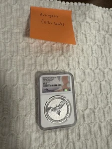 2024 P125 1 Oz Australia Wedge-Tailed Eagle 10th Anniv. NGC MS70 First Releases! - Picture 1 of 3