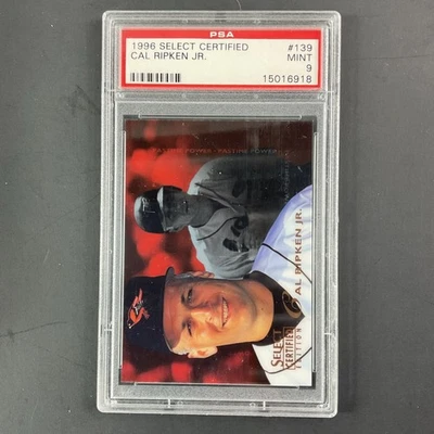 #139 CAL RIPKEN JR. Как новый 9 CAL PSA новом 9 1996 выбрать сертифицированный - Изображение 1 из 2