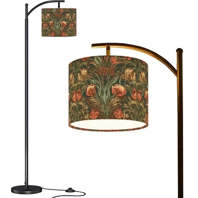 Art Nouveau Arc Floor Lamp (Made in USA) - Image 1 of 4