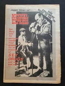 New Musical Express, 15.10.1977, Ian Drury, Mick Jagger, Musikzeitung - Bild 1 von 12