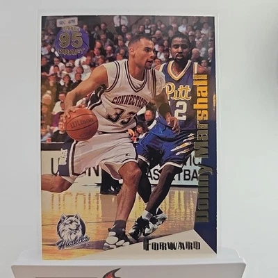 1995 Collect-A-Card Pro Draft - Donny Marshall #34 (RC) Uconn Huskies - Image 1 of 4