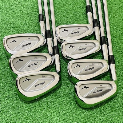 MIZUNO LH Iron Set MP-53 4-9,P KBS TOUR Shaft Flex X Left Handed STORE - Image 1 of 4
