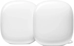 Routeur maillé Google Nest Wifi Pro 6e AXE5400 (pack de 2) GA03689-US - Neige - Photo 1/5