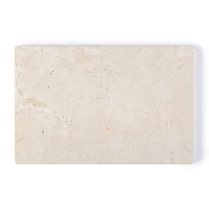 Tabla de cortar de mármol travertino natural para mostrador de cocina, 12" x 8" real St... - Imagen 1 de 9
