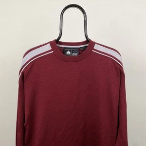 Nike ACG Sweatshirt Mens Small Red Fleece Crewneck Outdoor Camping Hiking - Picture 1 of 4