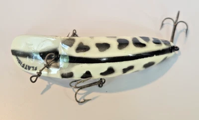 Señuelo de pesca vintage Helin Flatfish M2 Coachdog 4,5" Crankbait Trolling BONITO Foto 1 de 4