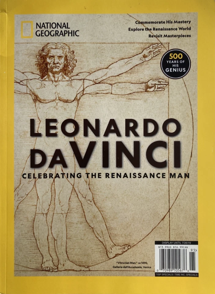 LEONARDO DA VINCI 2019 NATIONAL GEOGRAPHIC SPECIAL Magazine Foto 1 de 1