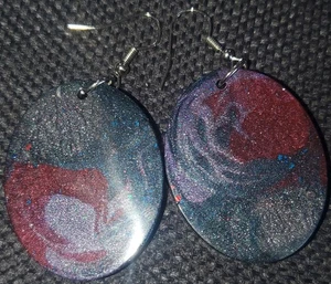 harz schmuck handarbeit ohrringe - Bild 1 von 1