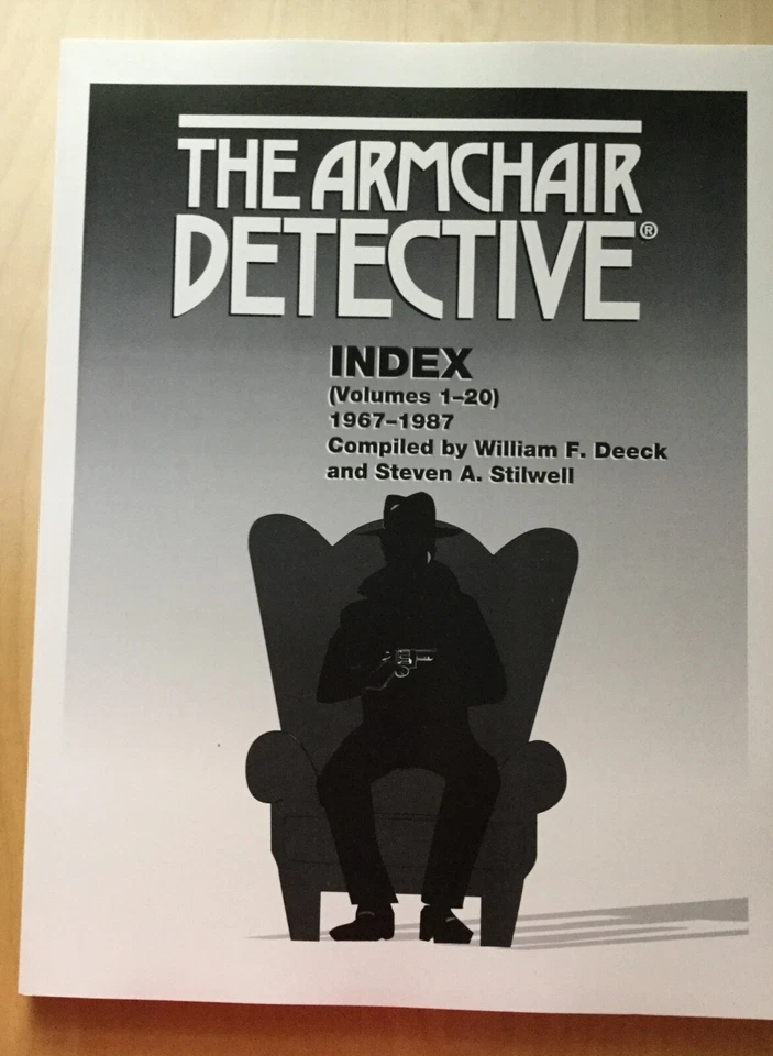 Armchair Detective Index (Volumes 1-20) - Image 1 of 1