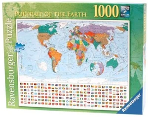 RAVENSBURGER 19288 PUZZLE PORTRAIT OF THE EARTH 1000 PCS 27.5x19.5 in. NEW BOX - Picture 1 of 5