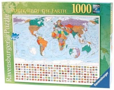RAVENSBURGER 19288 PUZZLE PORTRAIT OF THE EARTH 1000 PCS 27.5x19.5 in. NEW BOX - Image 1 of 4