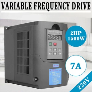 220V Jednofazowy / 3-fazowy 1,5KW Napęd o zmiennej częstotliwości Falownik Silnik CNC VFD - Zdjęcie 1 z 12