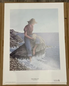 Ben Richmond Nautical Art Day Dreams Original Signed Lithograph COA 24x18 Large - Picture 1 of 12