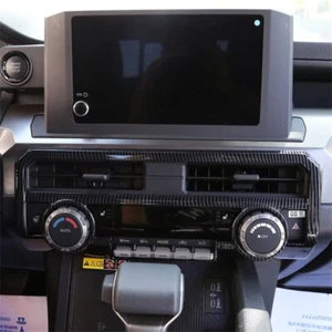 Cubierta de ventilación de salida de aire central de fibra de carbono para Toyota 4Runner 2024 2025 2026 - Imagen 1 de 6
