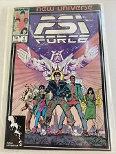 PSI-Force #1 - 1986 Marvel Comics Comic Book