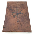 Ankh Brown Blank Handmade Spiritual Hardcover Elemental Notebook