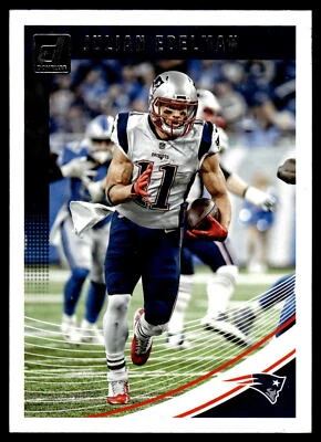 2018 Donruss #186 Julian Edelman - Image 1 of 2