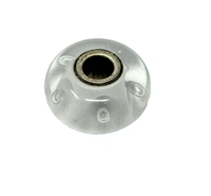 Trollbeads Clear Glass Bead/White Bubble Charm #61301 *AUTHENTIC* - Picture 1 of 3