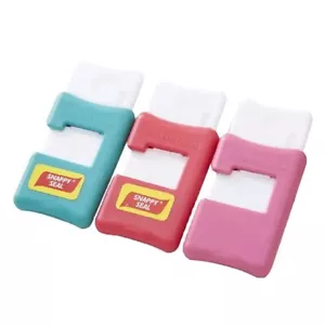 NEW SNAPPY SEAL SMALL BAG SEALERS PACK OF 3 Bread Chips Magnetic - Picture 1 of 3