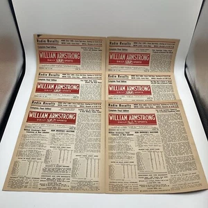 (6) May 1947 William Armstrong Daily Sports Horse Race Betting Magazine NY - Picture 1 of 13