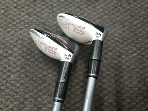LOT Adams Idea Super S hybrids 22 and 19 degrees Used in Good Working Condition - Picture 1 of 9