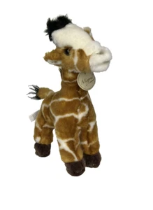Miyoni by Aurora Baby Giraffe Standing Plush Stuffed Animal Calf 9” Tall - Picture 1 of 8